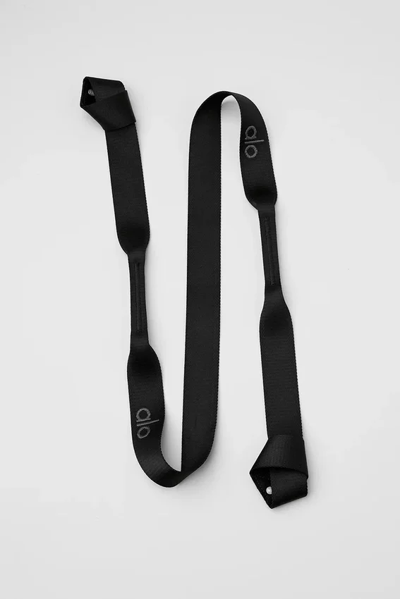 Sangle de yoga - Noir/Anthracite