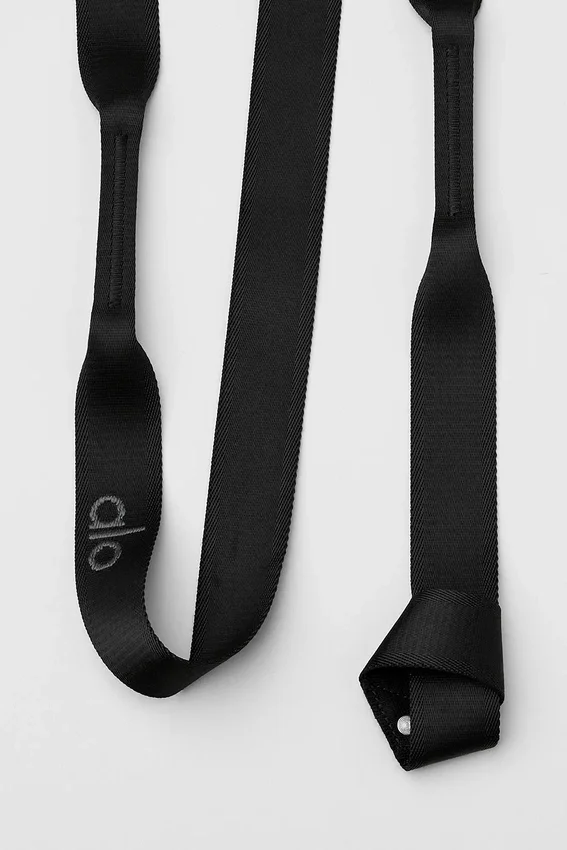 Sangle de yoga - Noir/Anthracite