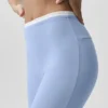 Short Airbrush Double Up 5" - Bleu Provence clair/Blanc