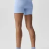 Short Airbrush Double Up 5" - Bleu Provence clair/Blanc