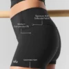 Short Alo Softsculpt High-Waist 3" — Noir
