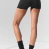 Short Alo Softsculpt High-Waist 3" — Noir