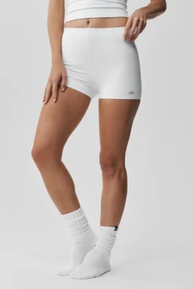 Short Alo Softsculpt taille mi-haute 2" - Blanc