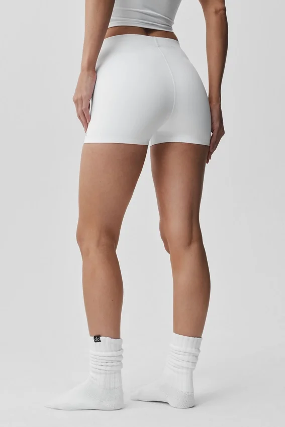 Short Alo Softsculpt taille mi-haute 2" - Blanc