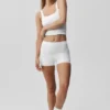 Short Alo Softsculpt taille mi-haute 2" - Blanc