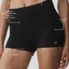 Short Alo Softsculpt taille mi-haute 2" – Noir