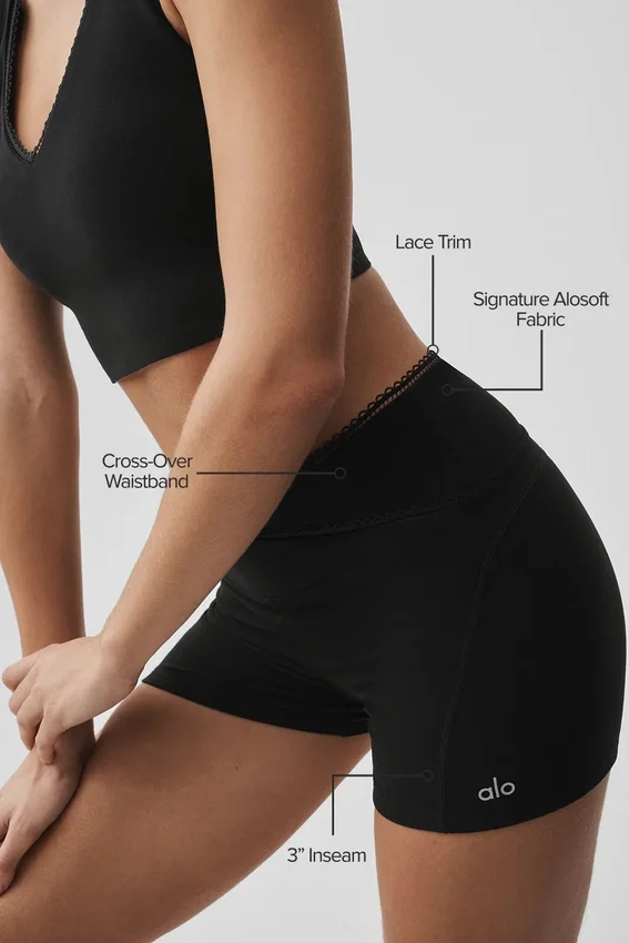 Short Alosoft Affection 3" – Noir