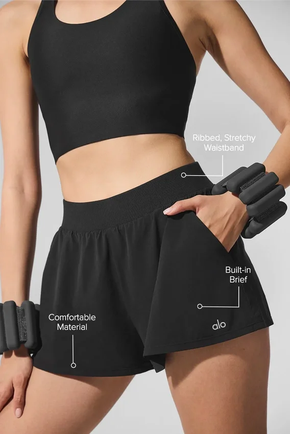 Short Breezy - Noir