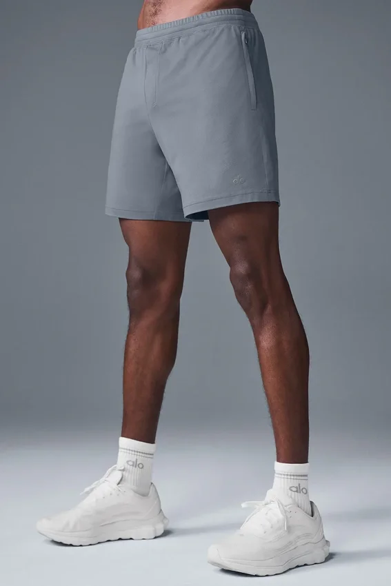 Short Conquer React Performance 7" - Gris acier