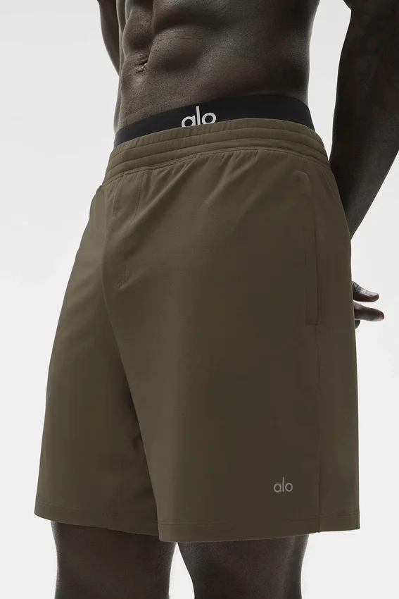 Short Conquer React Performance 7" - Olive Tree