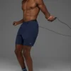 Short de performance Conquer React 7" - Bleu marine