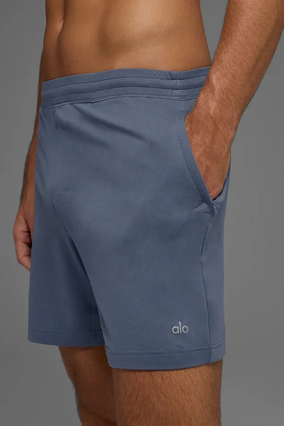 Short de performance Conquer React 7" - Bluestone