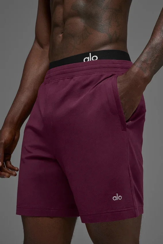 Short de performance Conquer React 7" - Bordeaux