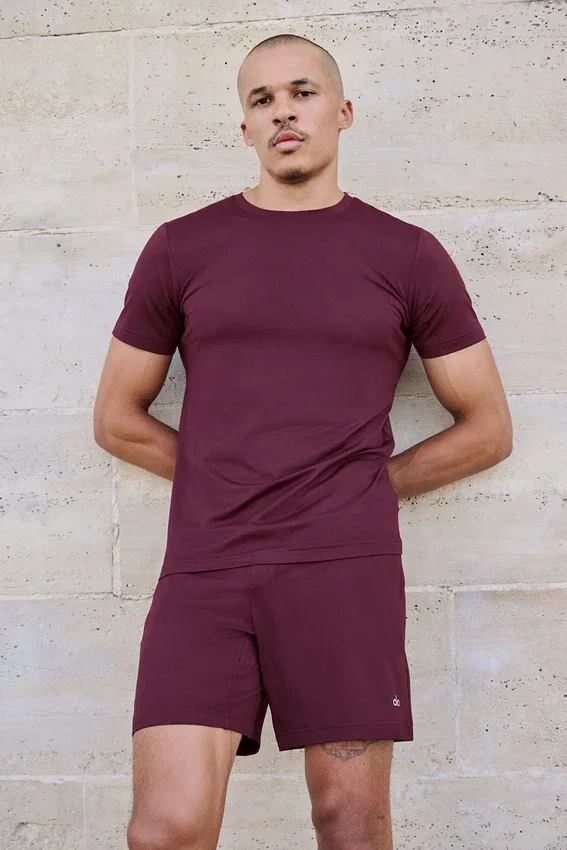 Short de performance Conquer React 7" - Bordeaux