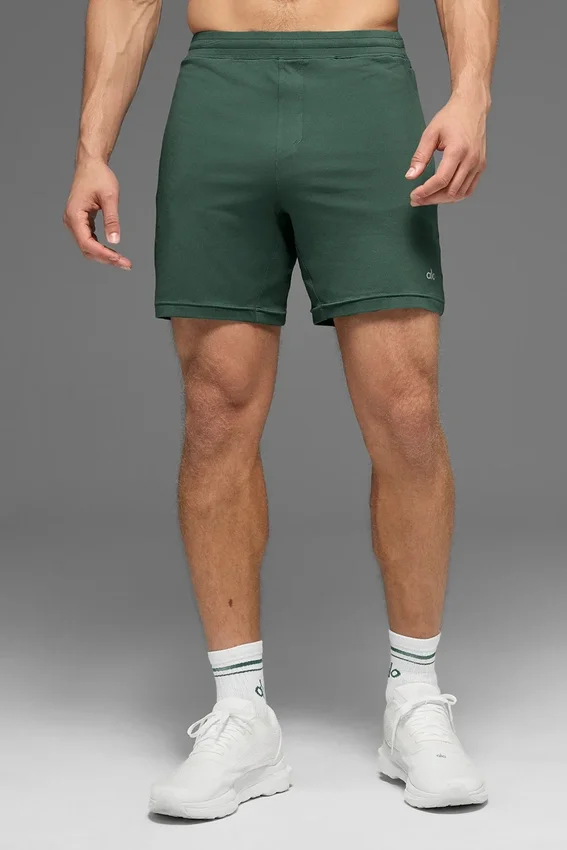 Short de performance Conquer React 7" - Vert trèfle