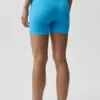 Short Favorite sans coutures à bords-côtes de 5" - Bleu azur