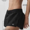 Short Go Time à taille mi-haute - Noir