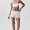 Short Go Time taille moyenne - Blanc