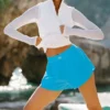 Short Match Point - Bleu azur