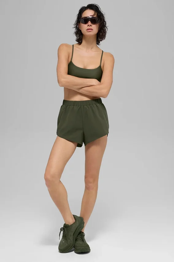 Short Playmaker Dolphin – Vert olive