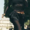 Shorts 2 en 1 Front Runner en maille – Noir
