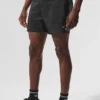 Shorts 2-en-1 « Game Time » en ripstop 5" - Noir/Noir