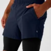 Shorts 2-en-1 Revival 5" - Bleu marine/Noir