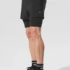 Shorts 2-en-1 Revival 5" - Noir/Noir