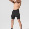 Shorts 2-en-1 Revival 5" - Noir/Noir