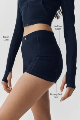Shorts Alosoft Sincere Micro – Bleu marine