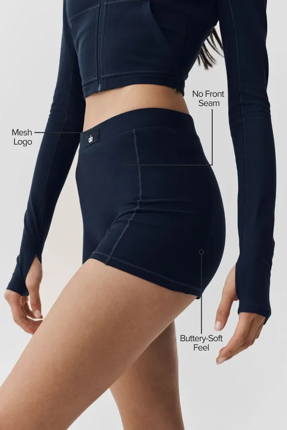 Shorts Alosoft Sincere Micro - Bleu marine