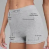 Shorts Alosoft Sincere Micro - Gris chiné athlétique