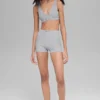 Shorts Alosoft Sincere Micro - Gris chiné athlétique