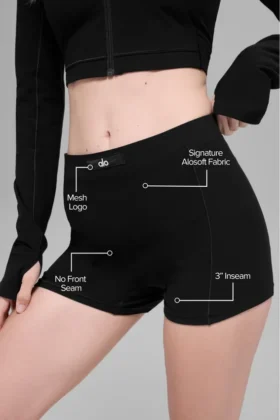 Shorts Alosoft Sincere Micro – Noir