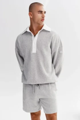 Shorts Chill - Gris chiné athlétique