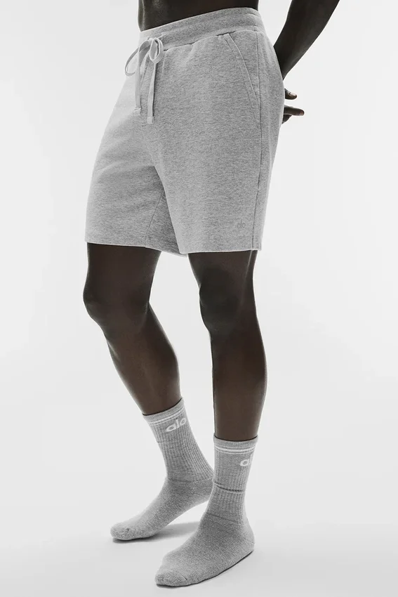 Shorts Chill - Gris chiné athlétique