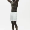 Shorts Coastal en jersey de lin 7" - Blanc