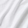 Chemise boutonnée à manches longues en jersey de lin « Coastal » - Blanc
