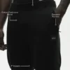 Shorts « Cotton Cashmere Ever Soft » de 7" – Noir