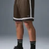 Shorts de basket-ball en maille Key Mesh 7" - Espresso