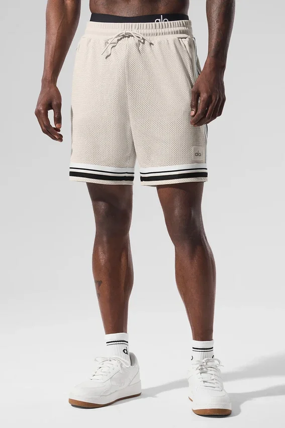 Shorts de basket Key Mesh 7" - Bone