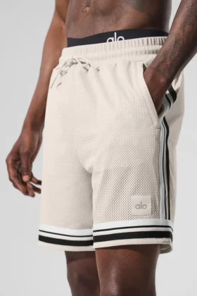 Shorts de basket Key Mesh 7″ – Bone