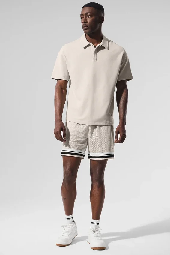 Shorts de basket Key Mesh 7" - Bone