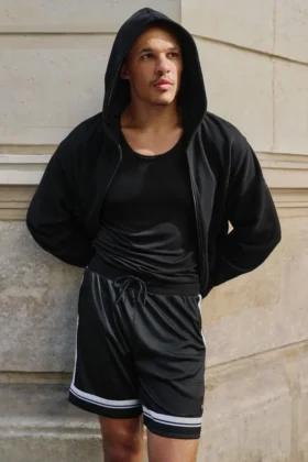 Shorts de basket Key Mesh 7" - Noir