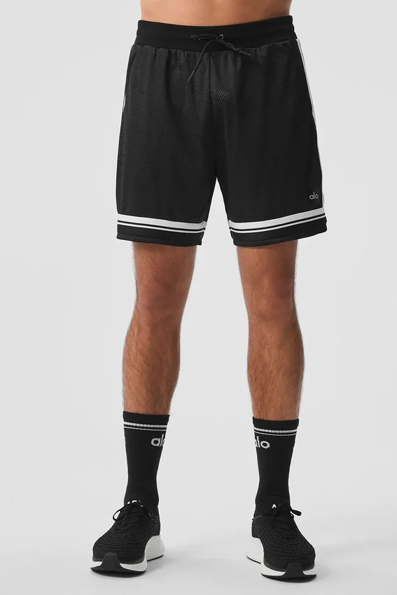 Shorts de basket Key Mesh 7" - Noir