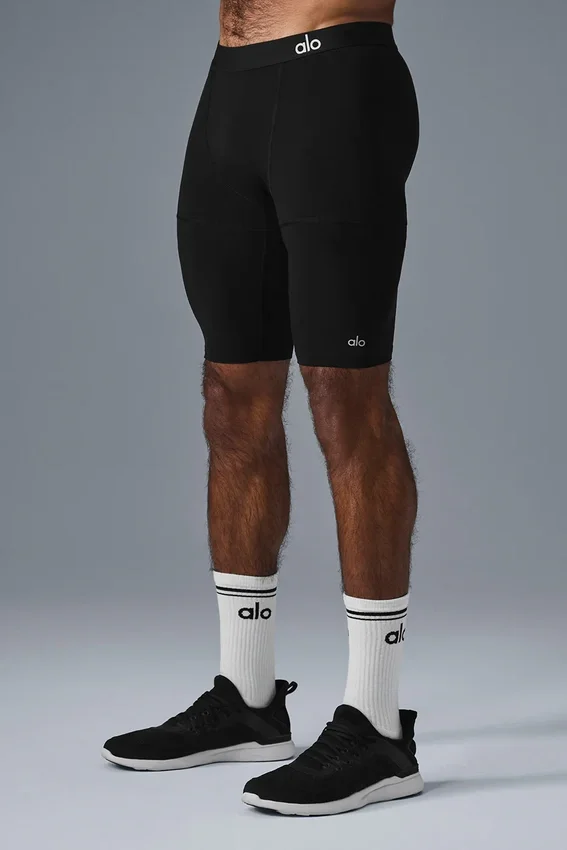 Shorts de compression Flight 9" - Noir