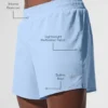 Shorts de course Adapt 5" - Bleu coquillage