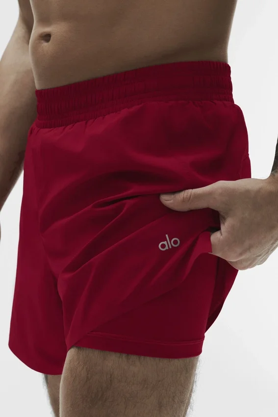Shorts de course Adapt 5" - Grenat