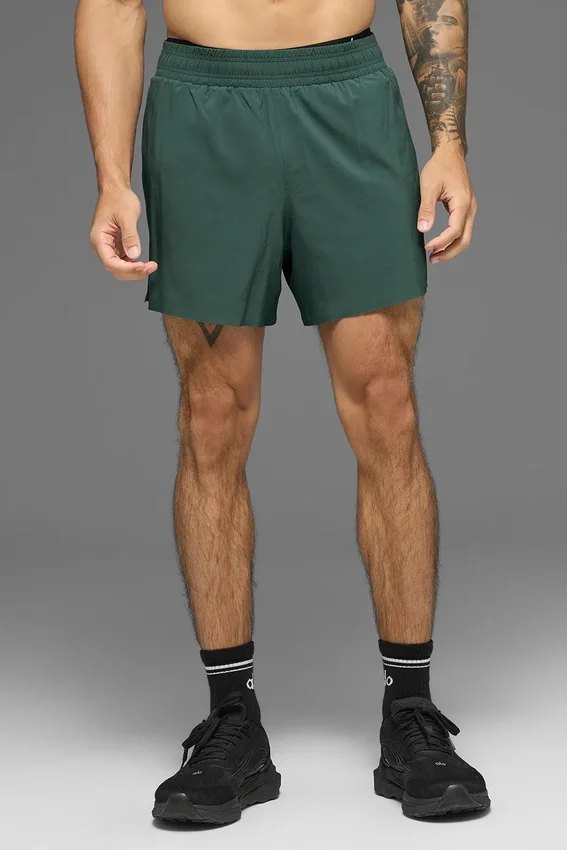 Shorts de course Adapt 5" - Vert trèfle