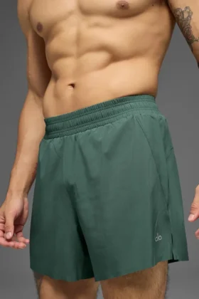Shorts de course Adapt 5″ – Vert trèfle